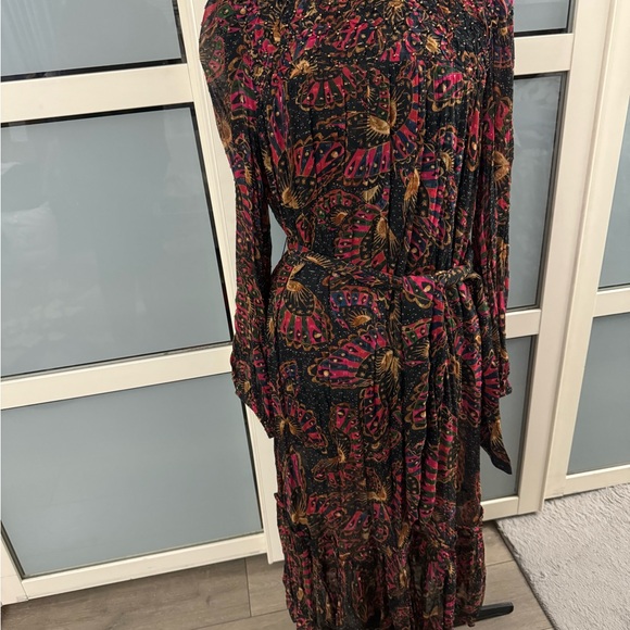 Farm Rio Butterfly Sky Midi Dress - Picture 2 of 10